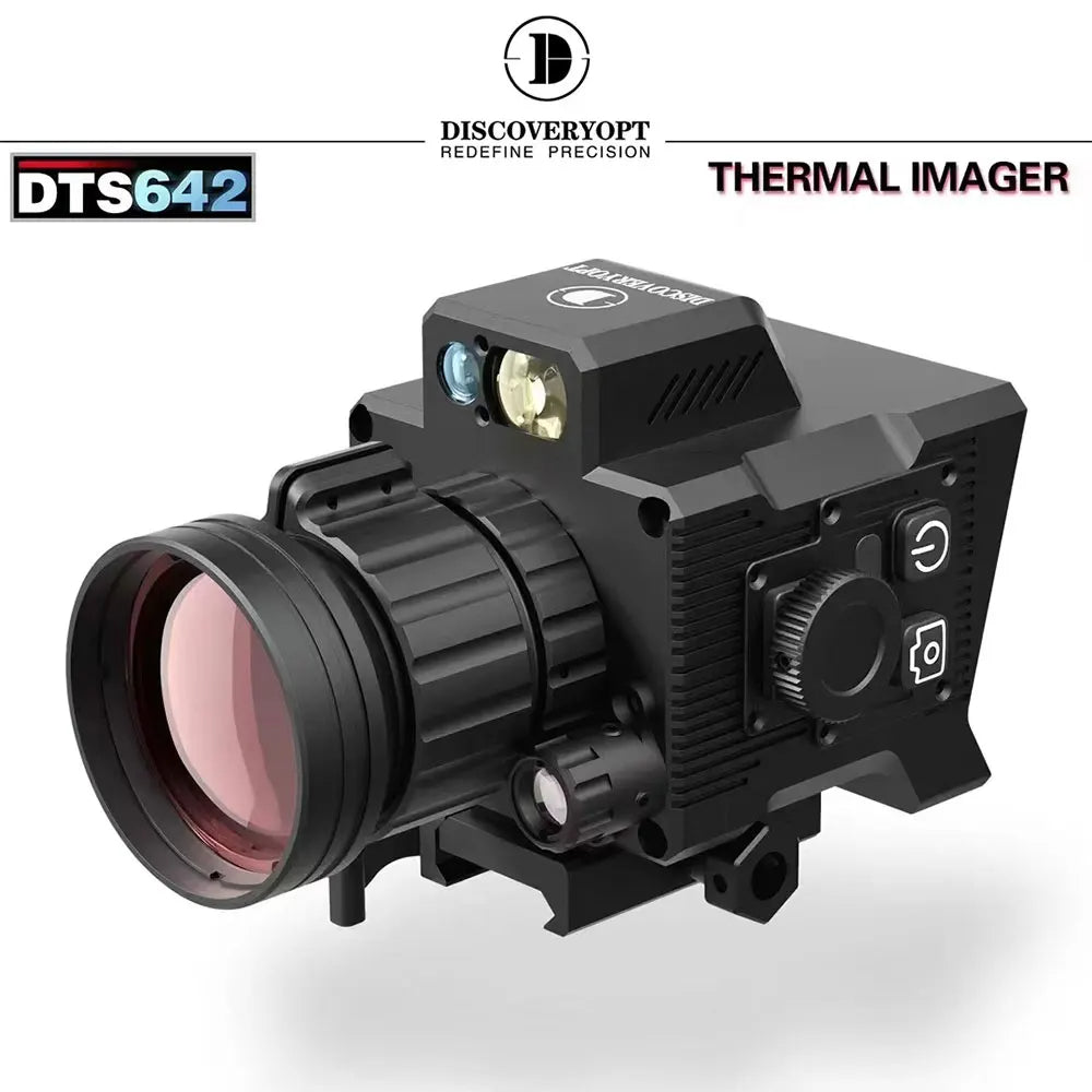 DTS642 Monocular Tactical Reticle Thermal Imaging 4 Pseudo-Color 640X512 Infrared WIFI Shockproof Hunting Clip-on Thermal - Image 4